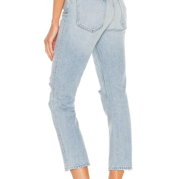 Agolde riley jeans in clear skies - Picture 5 of 5